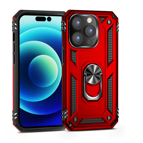 For iPhone 13 Pro Max Case with Magnetic Ring Holder Cover TWL98